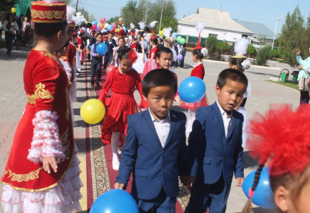 ЕГІЗДЕР ФЕСТИВАЛІ - Түркістан облысында 300-ден аса егіздер қызыл кілеммен жүріп өтті