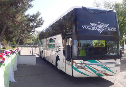 Алматы-Ташкент арасында автобустар қатынай бастады