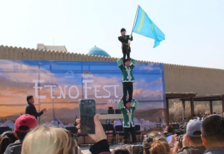 Түркістанда ұйымдастырылған «EtnoFest» фестивалі екі күнге жалғасады