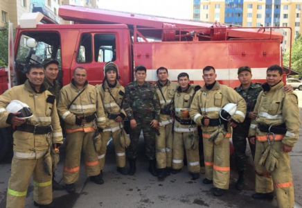 Астаналық құтқарушылар 11 адамды өрттен құтқарды