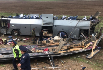 11 адам қаза тапқан Қордайдағы жол апаты: Автобус жүргізушісі тұтқындалды