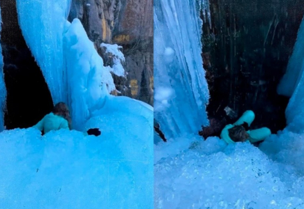 Алматыда альпинизмге қызыққан блогер шұңқырға түсіп кетті