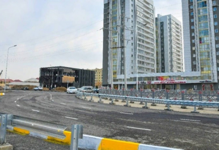 ШЫМКЕНТ: Улица Рыскулова с двух сторон открыта для движения транспорта