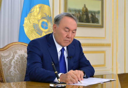 Назарбаев өз кеңсесінде тағайындаулар жүргізді