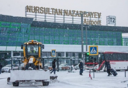 Астана әуежайында 15 рейс тоқтатылып, 18 рейс кешігіп жатыр