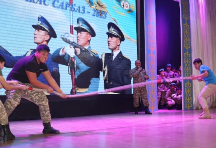 ТҮРКІСТАН: «Жас Сарбаз-2023» әскери-спорттық жастар ойындары өтті