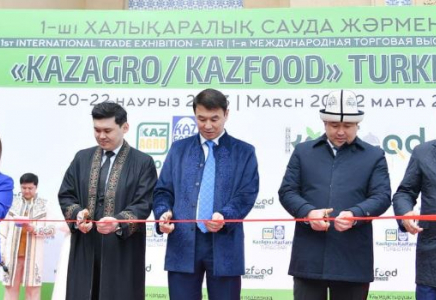 Түркістанда «KazAgro/KazFood Turkistan 2023»  I халықаралық сауда көрме-жәрмеңкесі басталды