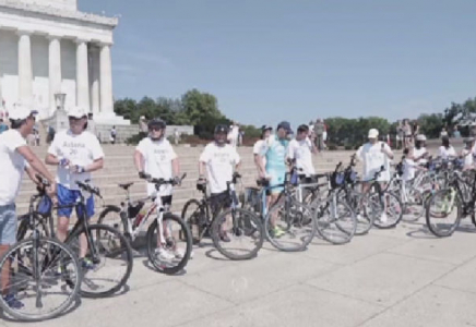 Вашингтонда Астананың 20 жылдығына арналған велошеру өтті