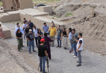 Түркістанға шетелдік журналистер келді 