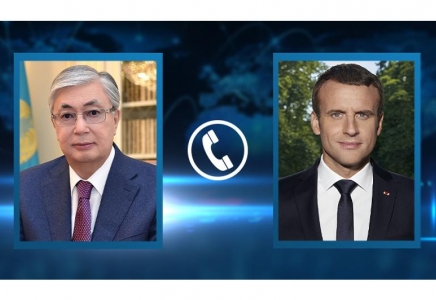 Қасым-Жомарт Тоқаев Франция президентімен телефон арқылы сөйлесті