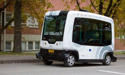 Хельсинкиде өзін – өзі басқаратын автобустар пайда болды