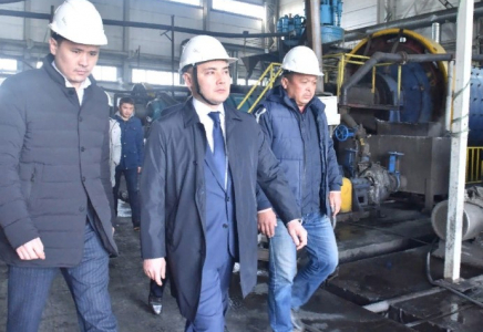 ​ҚР Ұлттық экономика министрі Шымкенттегі «Стандарт» индустриалды аймағына барды
