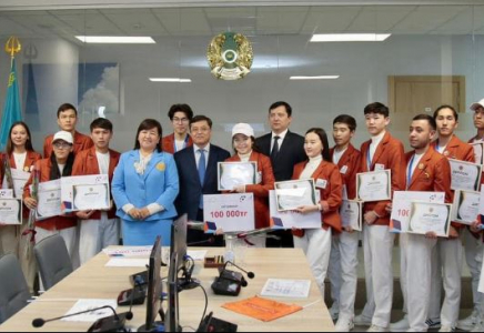 ТҮРКІСТАН: «WorldSkills Kazakhstan 2023» жеңімпаздарына құрмет көрсетілді