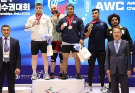 Қазақстан ауыр атлеттері Азия чемпионатынан 14 медаль жеңіп алды