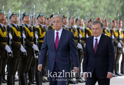 ​Президенты Казахстана и Узбекистана проводят встречу в Ташкенте 