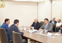 Түркістан облысының әкімі Қазақстан футбол федерациясының  жауапты өкілдерін қабылдады
