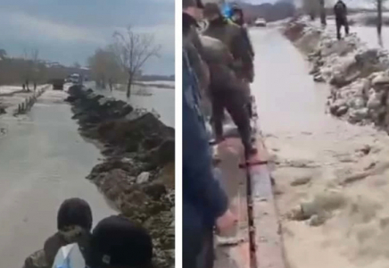 Петропавлда бөгет жарылып, үш шағынауданды су басып жатыр 