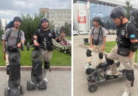 Қазақстандық блогерлер скейтбордпен үш айда 5 елді аралаған
