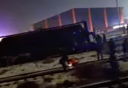 Қызылордада 6 вагон рельстен шығып кетті