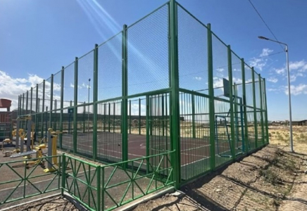 «ХАЛЫҚ ҚАТЫСАТЫН БЮДЖЕТ»: Шымкентте балаларға арналған бірнеше спорттық алаңша ашылды