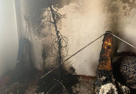 Шыршадан шыққан өрт: Талдықорған тұрғыны көршісінің екі баласын құтқарды
