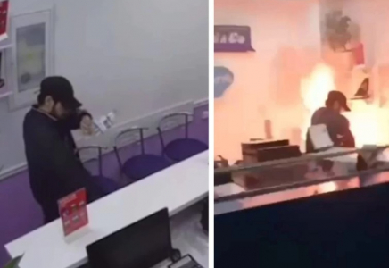 Алматы әуежайында өзіне өрт қойған ер адамға қатысты тергеу тоқтатылды