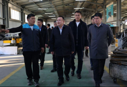 ТҮРКІСТАН: Сауранда Сауан қаласы делегациясымен ресми кездесу өтті 