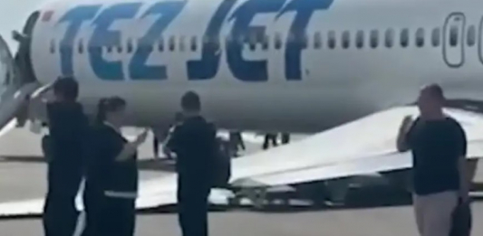 Бішкек әуежайында төтенше жағдай болды: видео