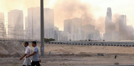БАӘ астанасында шабуылдан соң ірі зауыт өртенді 