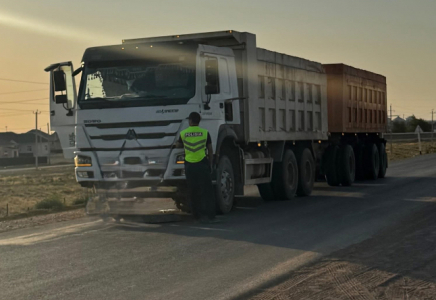 ТҮРКІСТАН: Арыста жүк тасымалына қатысты рейд жүргізіліп жатыр