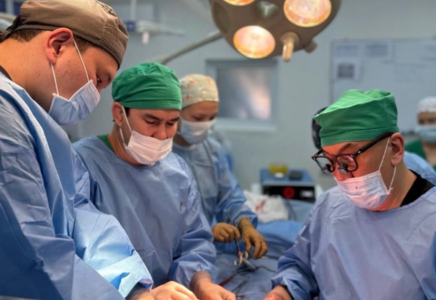 Түркістан облысында үшінші рет бауыр трансплантациясы орындалды