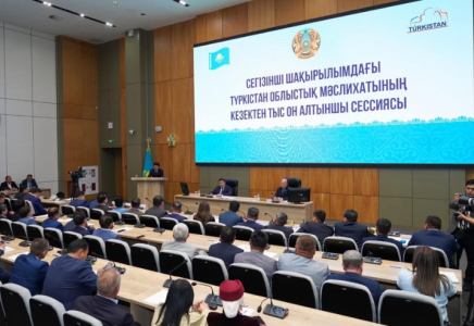 ТҮРКІСТАН: Мәслихат сессиясында бюджетке қатысты мәселелер көтерілді
