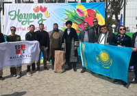 НАУРЫЗ НАҚЫШТАРЫ: Отырарда көне Балуан тас көтеру рәсімі жаңғырды