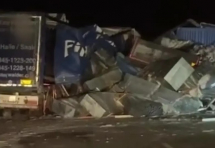 Жамбыл облысында ірі жол апаты болды: видео