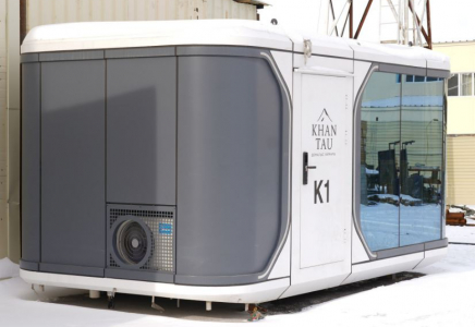 Түркістан облысында капсулалы үйлер шығарылып жатыр