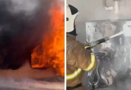 Ақмола облысында №7 мектеп қазандығы жарылып, өрт шықты