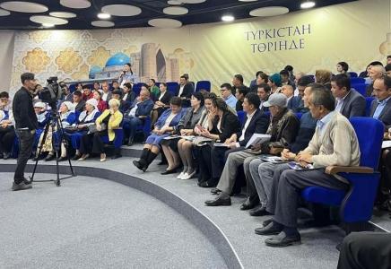 ТҮРКІСТАН: Ұлттық және азаматтық бірегейлікті қалыптастыру мақсатында семинар өтті