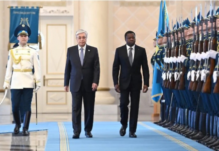 Того Республикасының Президенті Астанаға ресми сапармен келді