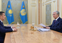 Мемлекет басшысы Ақмола облысының әкімі Марат Ахметжановты қабылдады