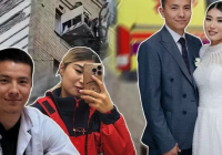 Астанада тұрғын үй қасбеті құлап кетті: Зардап шеккен фельдшердің жағдайы өте ауыр