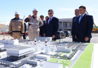 ТҮРКІСТАН: Олжас Бектенов электр стансасын салу жұмыстарын тексерді