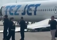 Бішкек әуежайында төтенше жағдай болды: видео