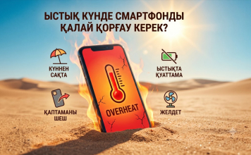 ЫСТЫҚ күнде СМАРТФОНДЫ да ҚОРҒАУ керек