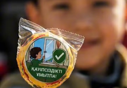 Шымкенттік құтқарушылар білім күнінде балаларға ерекше сый әзірледі  