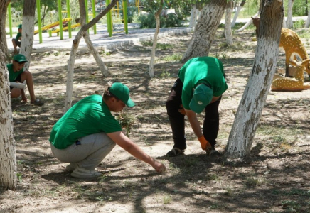 Сырбойылықтар «Таза Қазақстан» акциясына белсенді үлес қосып жатыр
