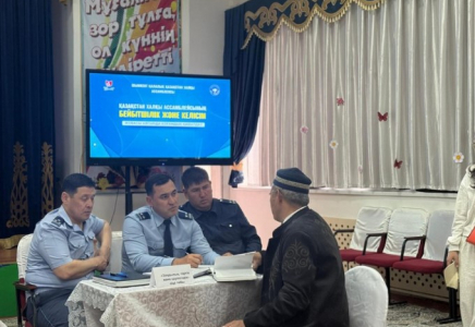 ШЫМКЕНТ: Базарқақпа тұрғын алабында қоғамдық қабылдау өтті