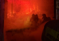 ​Ақтөбеде «Рамазан» құс фабрикасының қоймасы өртенді (видео)