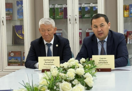 ​Шымкентте қоғамдық кеңес мүшелерімен кездесу өтті