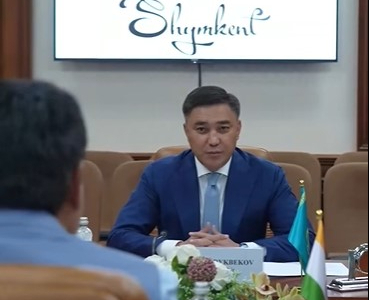 ШЫМКЕНТ: ҒАБИТ СЫЗДЫҚБЕКОВ ҮНДІСТАН РЕСПУБЛИКАСЫНЫҢ ЕЛШІСІМЕН КЕЗДЕСТІ