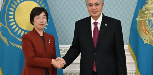 Мемлекет басшысы Азия инфрақұрылымдық инвестициялар банкінің президенті Цзоу Цзяиді қабылдады